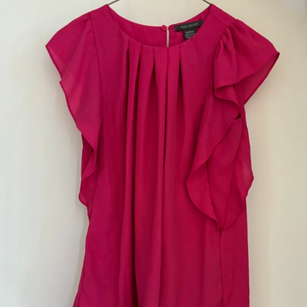 Suzy Shier Pink Blouse Size XS